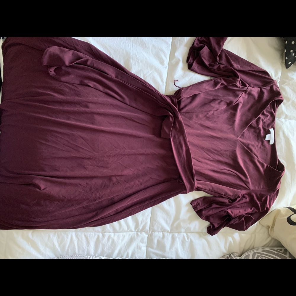 Maroon Dress
